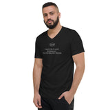 "I Saved The Planet By Drinking Gluten Free Diet Water" V-Neck T-Shirt