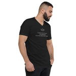 "I Saved The Planet By Drinking Gluten Free Diet Water" V-Neck T-Shirt