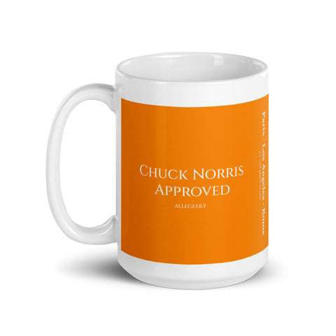 Chuck Norris Approved Mug